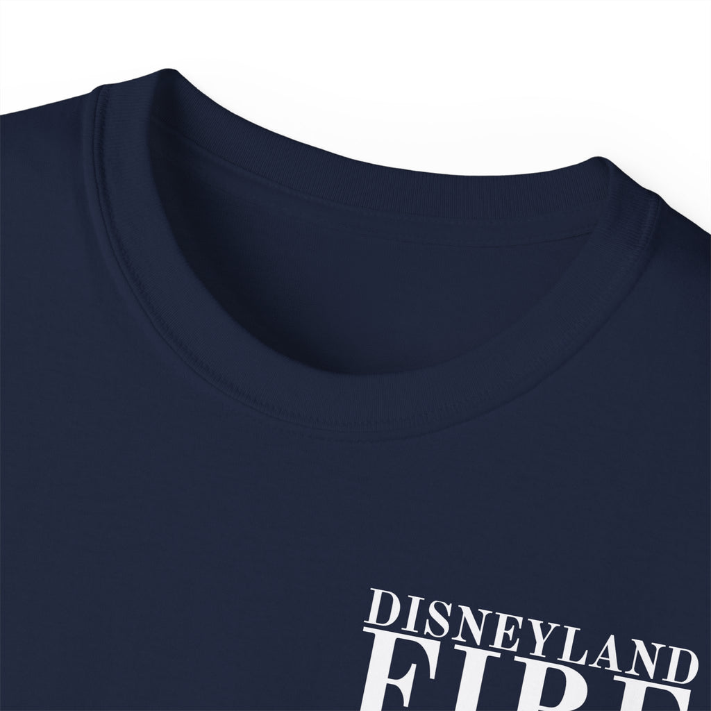 Fire Department Tee Shirt Navy