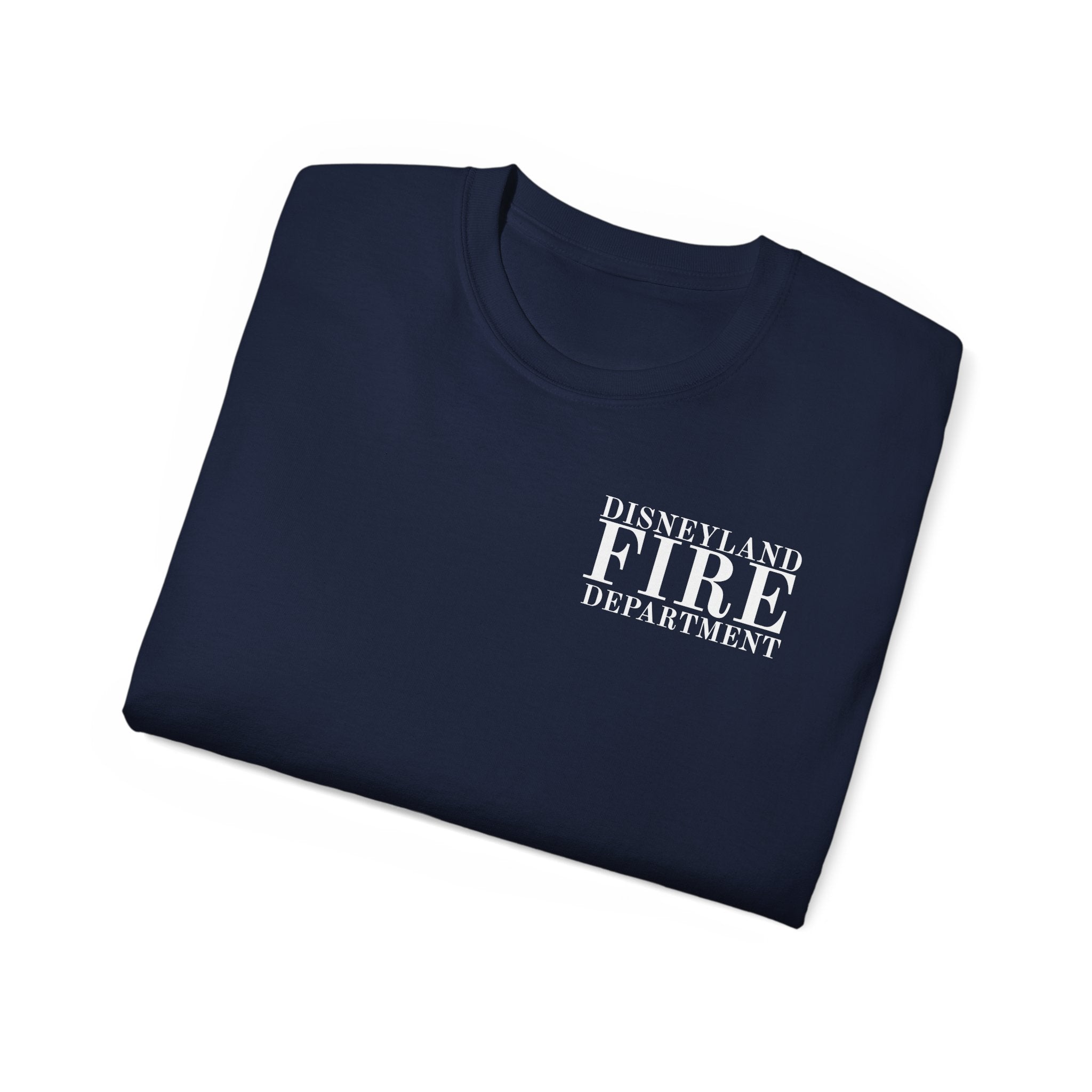 Fire Department Tee Shirt Navy