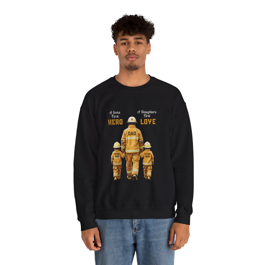 Fire Fighters Dream Unisex Heavy Blend™ Crewneck Sweatshirt