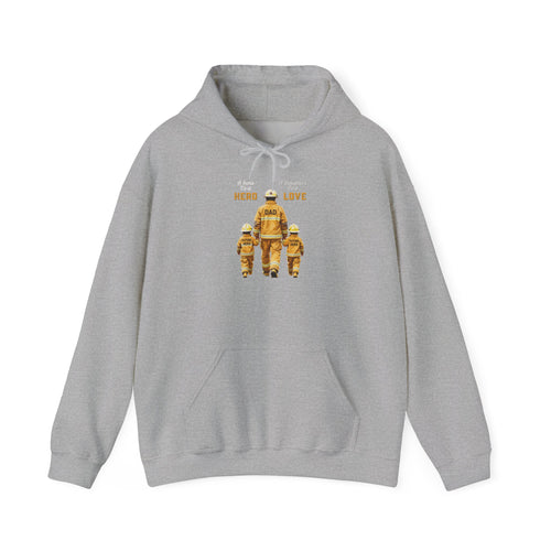 Daddy's Children Fire Fighter Unisex Heavy Blend™ Hooded Sweatshirt