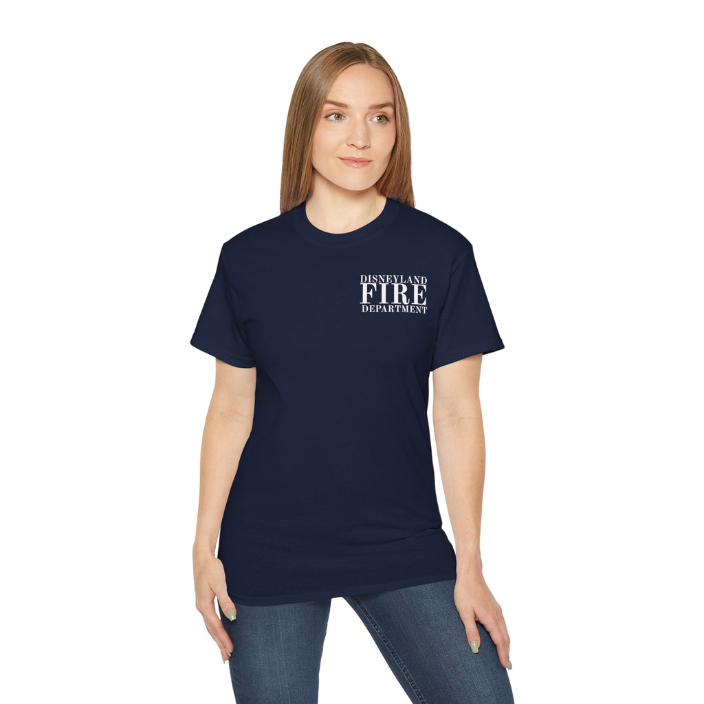 Fire Department Tee Shirt Navy