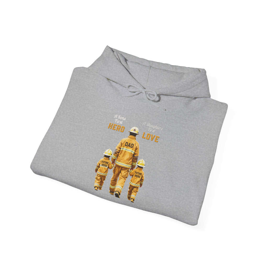 Daddy's Children Fire Fighter Unisex Heavy Blend™ Hooded Sweatshirt