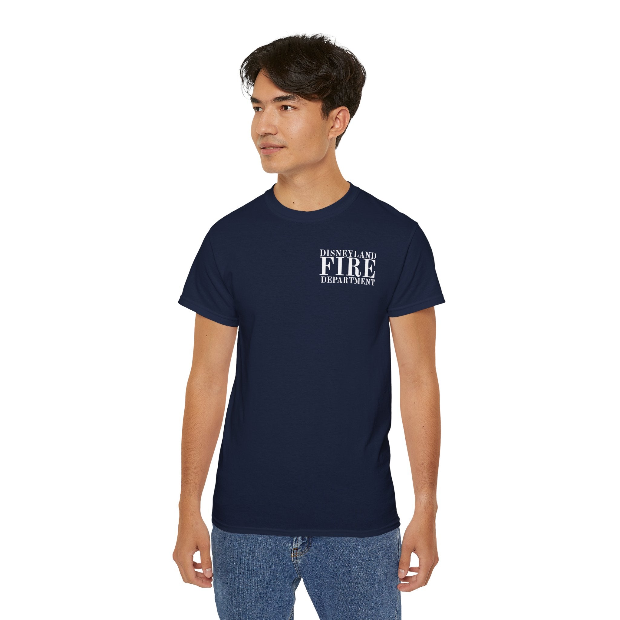 Fire Department Tee Shirt Navy