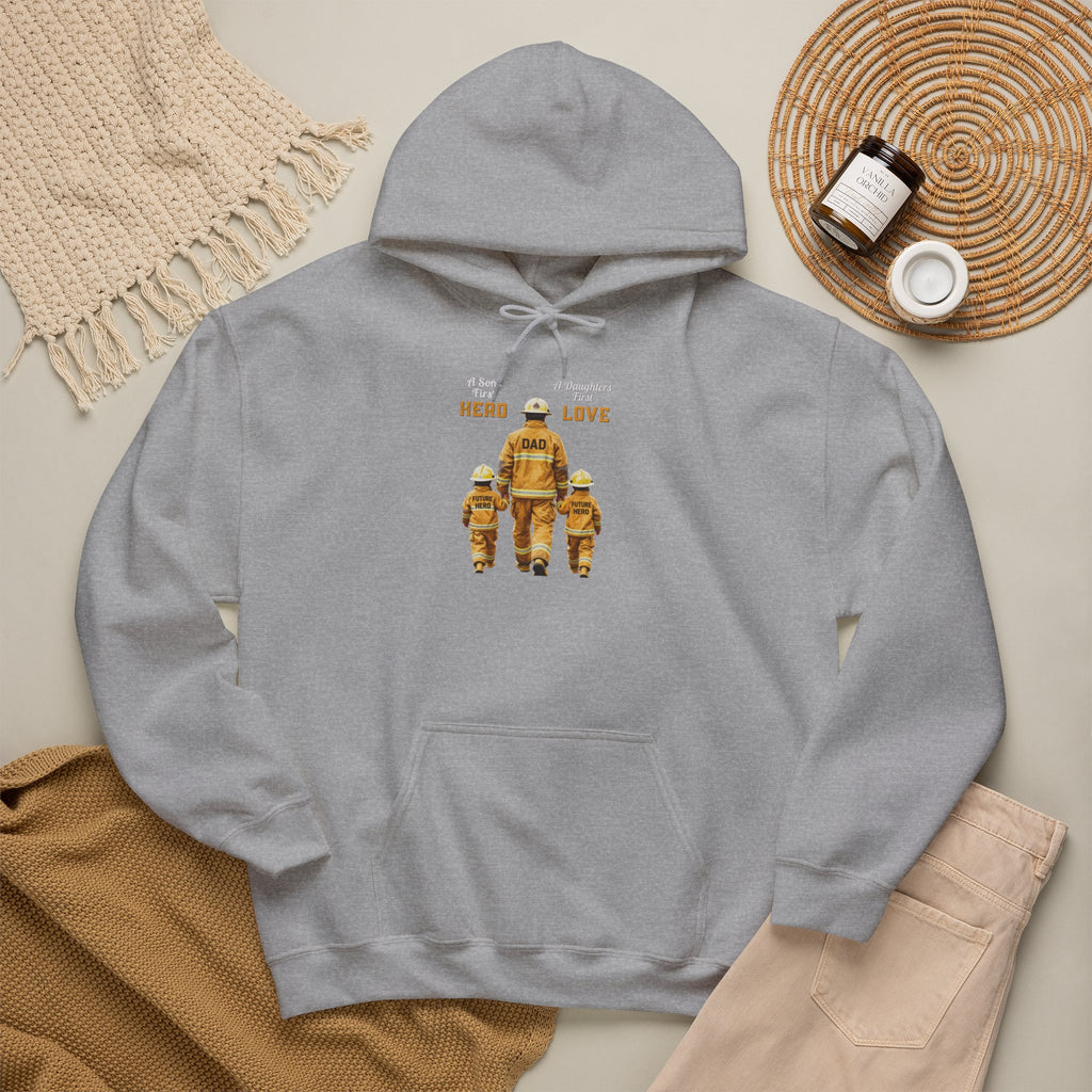 Daddy's Children Fire Fighter Unisex Heavy Blend™ Hooded Sweatshirt