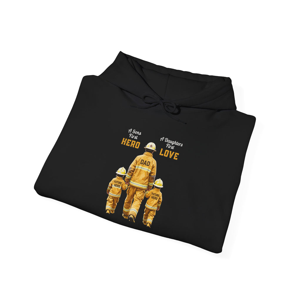 Daddy's Children Fire Fighter Unisex Heavy Blend™ Hooded Sweatshirt