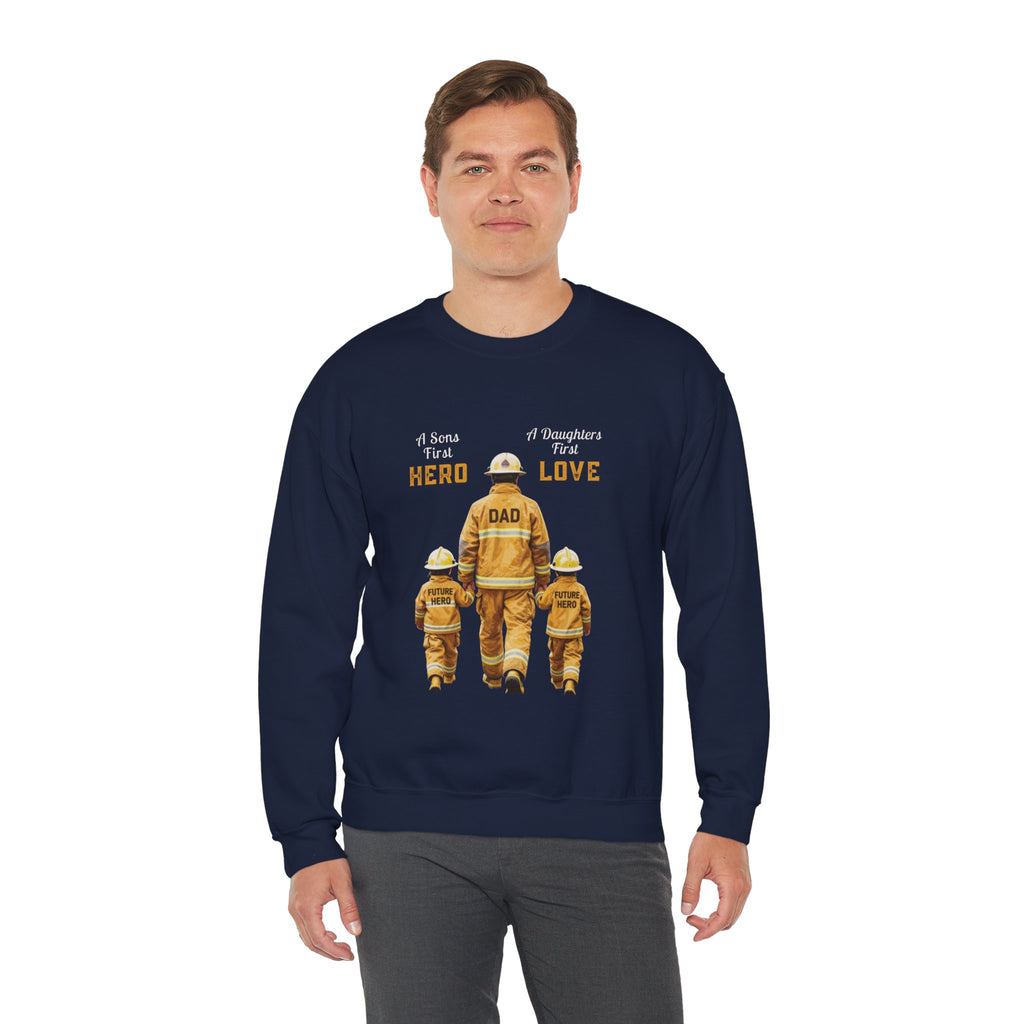 Fire Fighters Dream Unisex Heavy Blend™ Crewneck Sweatshirt