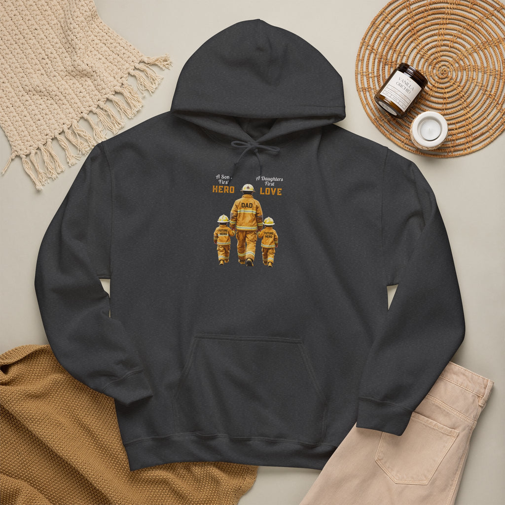 Daddy's Children Fire Fighter Unisex Heavy Blend™ Hooded Sweatshirt