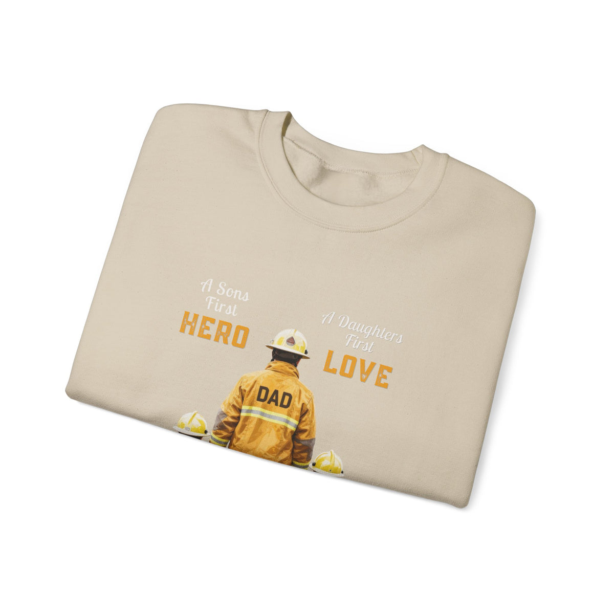 Daddy's Children Fire Fighter Unisex Heavy Blend™ Crewneck Sweatshirt