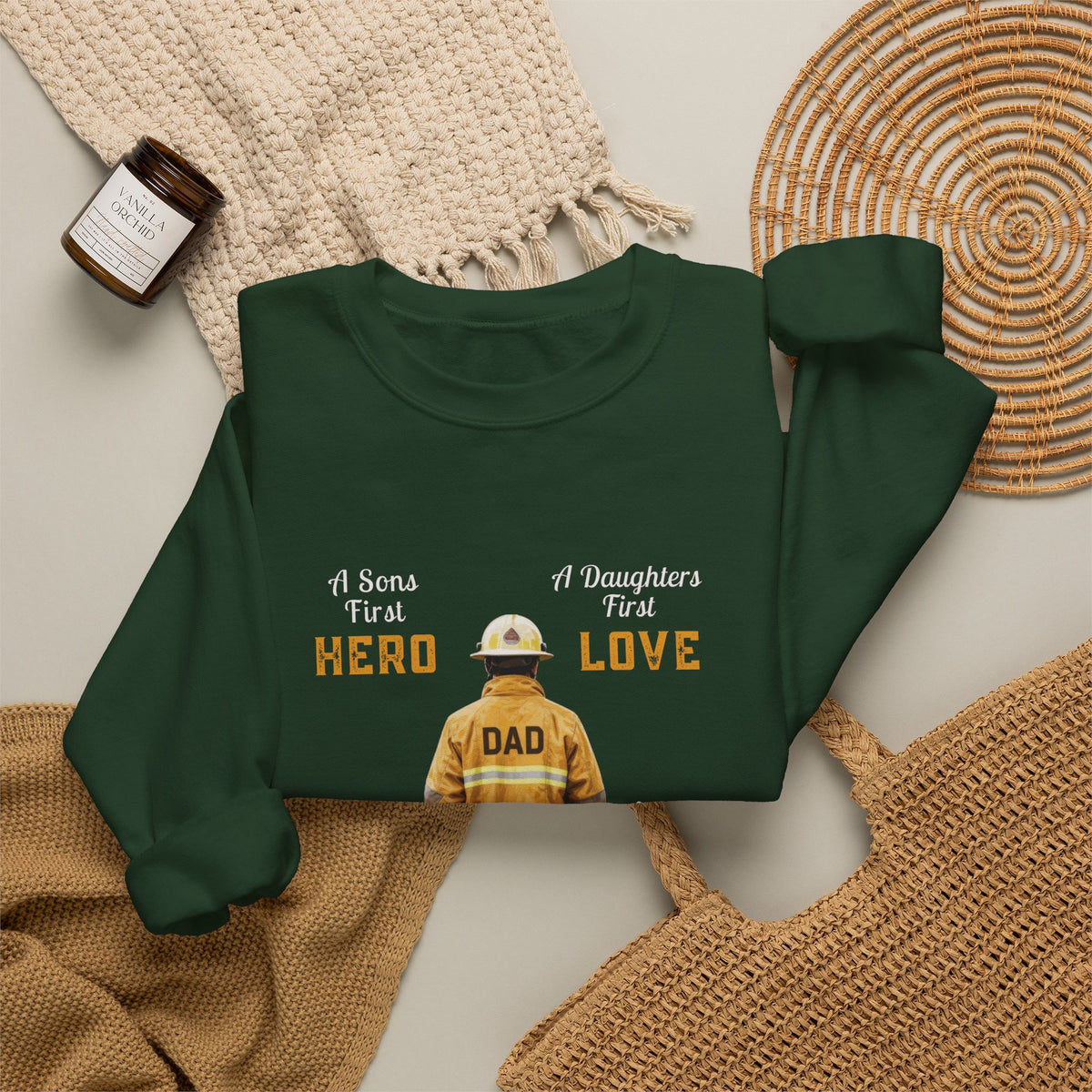 Fire Fighters Dream Unisex Heavy Blend™ Crewneck Sweatshirt
