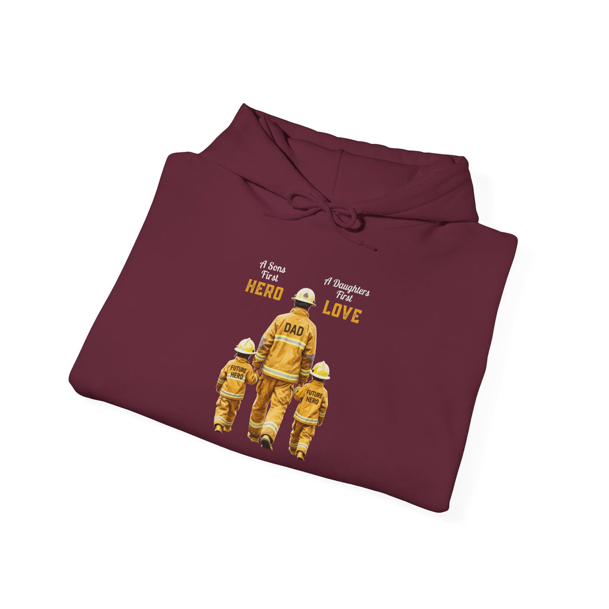Daddy's Children Fire Fighter Unisex Heavy Blend™ Hooded Sweatshirt