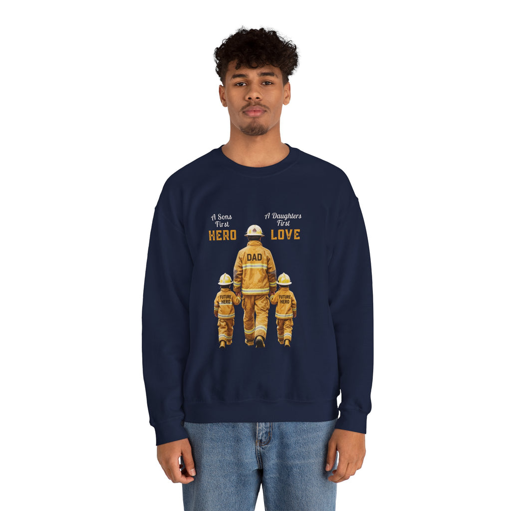 Fire Fighters Dream Unisex Heavy Blend™ Crewneck Sweatshirt