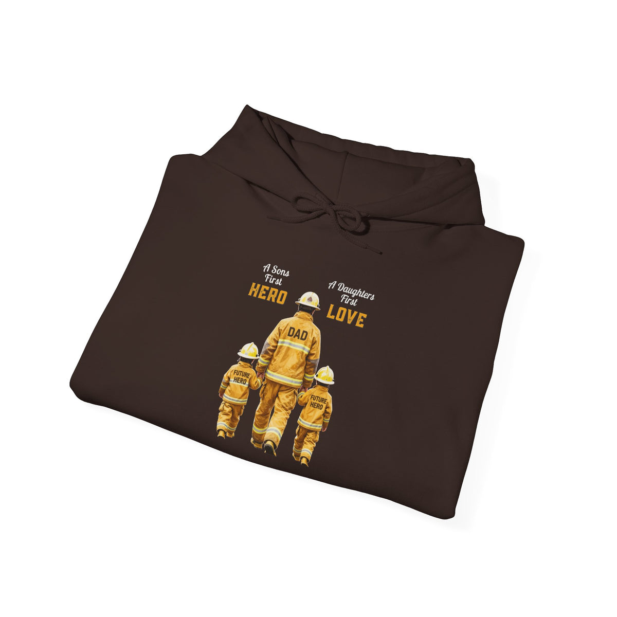 Daddy's Children Fire Fighter Unisex Heavy Blend™ Hooded Sweatshirt